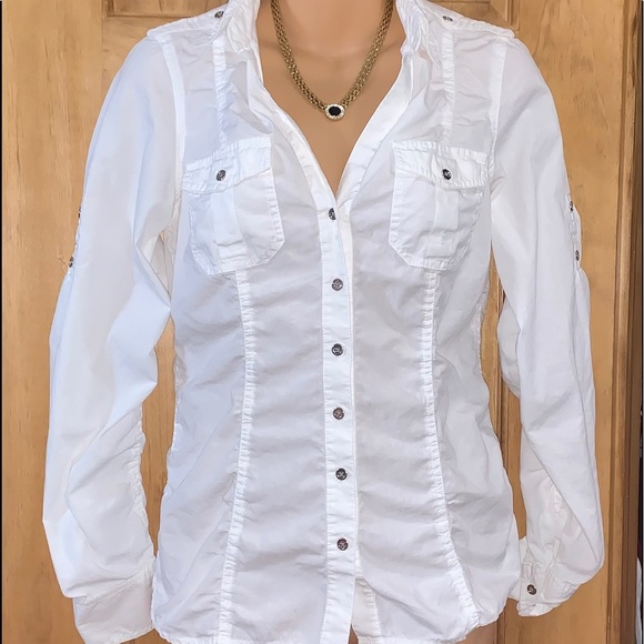 Express white button down - Picture 3 of 11